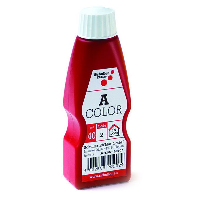 Schuller A-COLOR szintetikus, szerves színező, 40 ml, piros termék fő termékképe