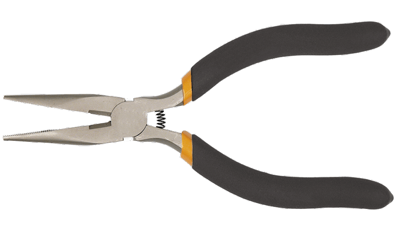 Topex 32D726 műszerész félkerekcsőrű fogó, 130 mm termék fő termékképe