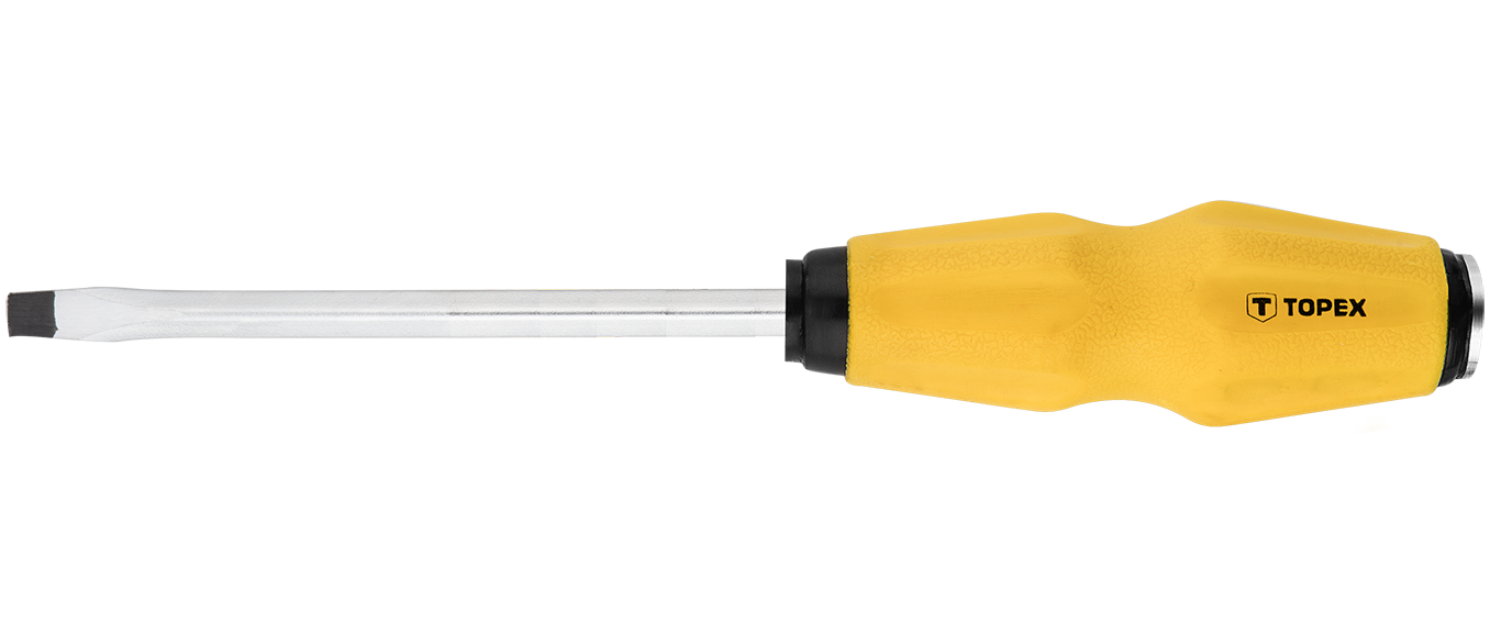 Topex 39D251 üthető lapos csavarhúzó, CrV acél, 215/100 mm, 6.0 mm termék fő termékképe