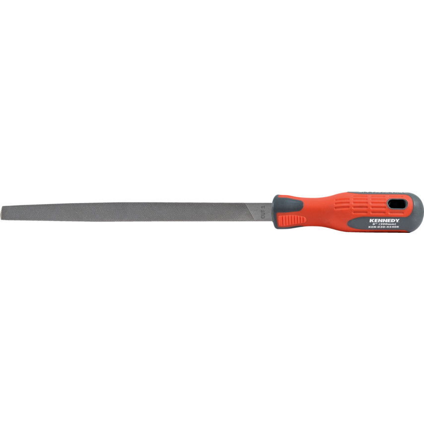 KENNEDY 8" (200 mm) háromszög, három finomságú félsimító műhelyreszelő nyéllel termék fő termékképe