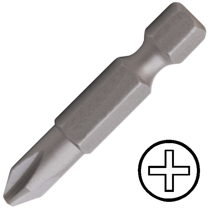 KENNEDY No.2 kereszthornyos csavarhúzó bit 1/4" közvetlen meghajtóval, 38 mm termék fő termékképe