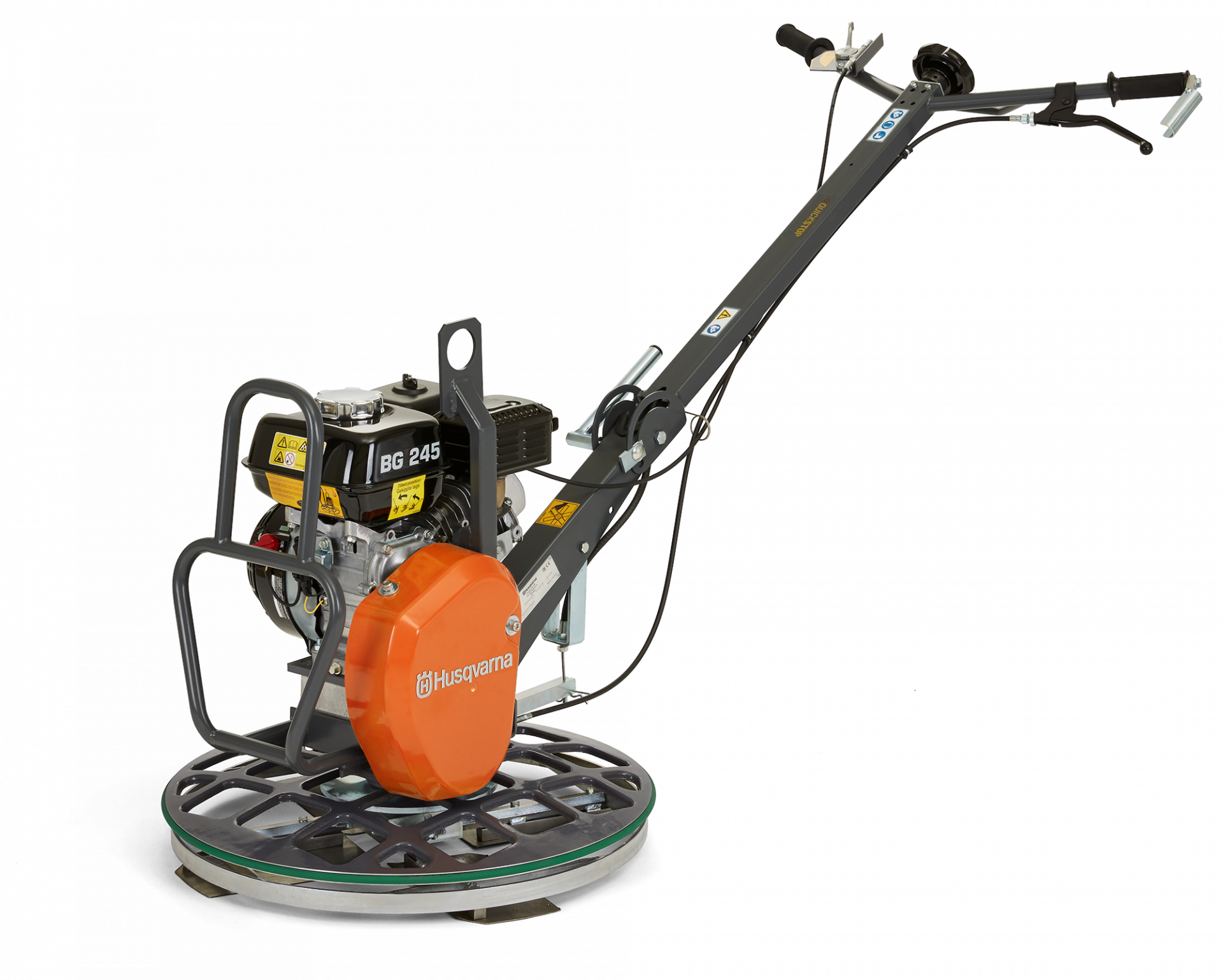 Husqvarna BG 245 gyalogvezetésű betonsimító Honda GX120 motorral termék fő termékképe