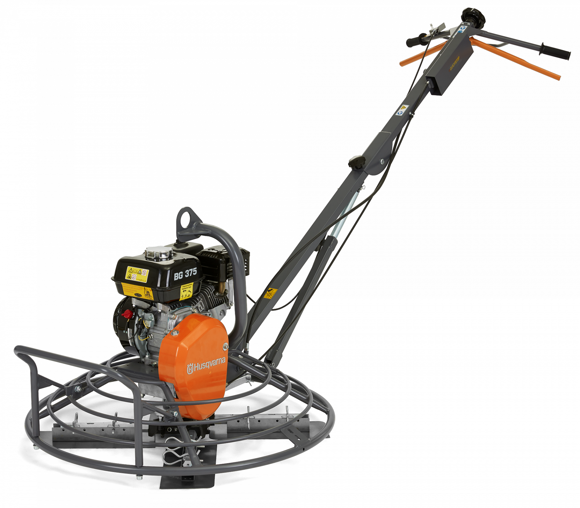 Husqvarna BG 375 gyalogvezetésű betonsimító Honda GX200 motorral termék fő termékképe