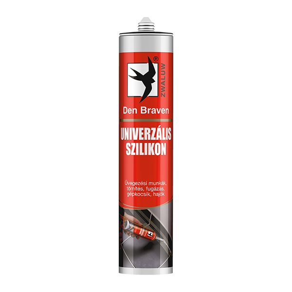 Den Braven Univerzális szilikon, szürke, 280 ml termék fő termékképe