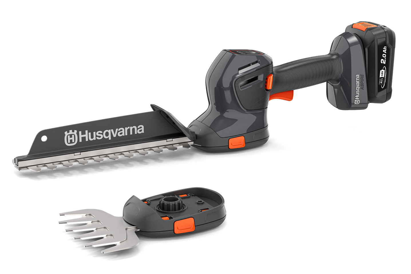 Husqvarna Aspire™ S20-P4A akkumulátoros fű- és bokornyíró (1 x 2.0 Ah Li-ion akkuval) termék fő termékképe