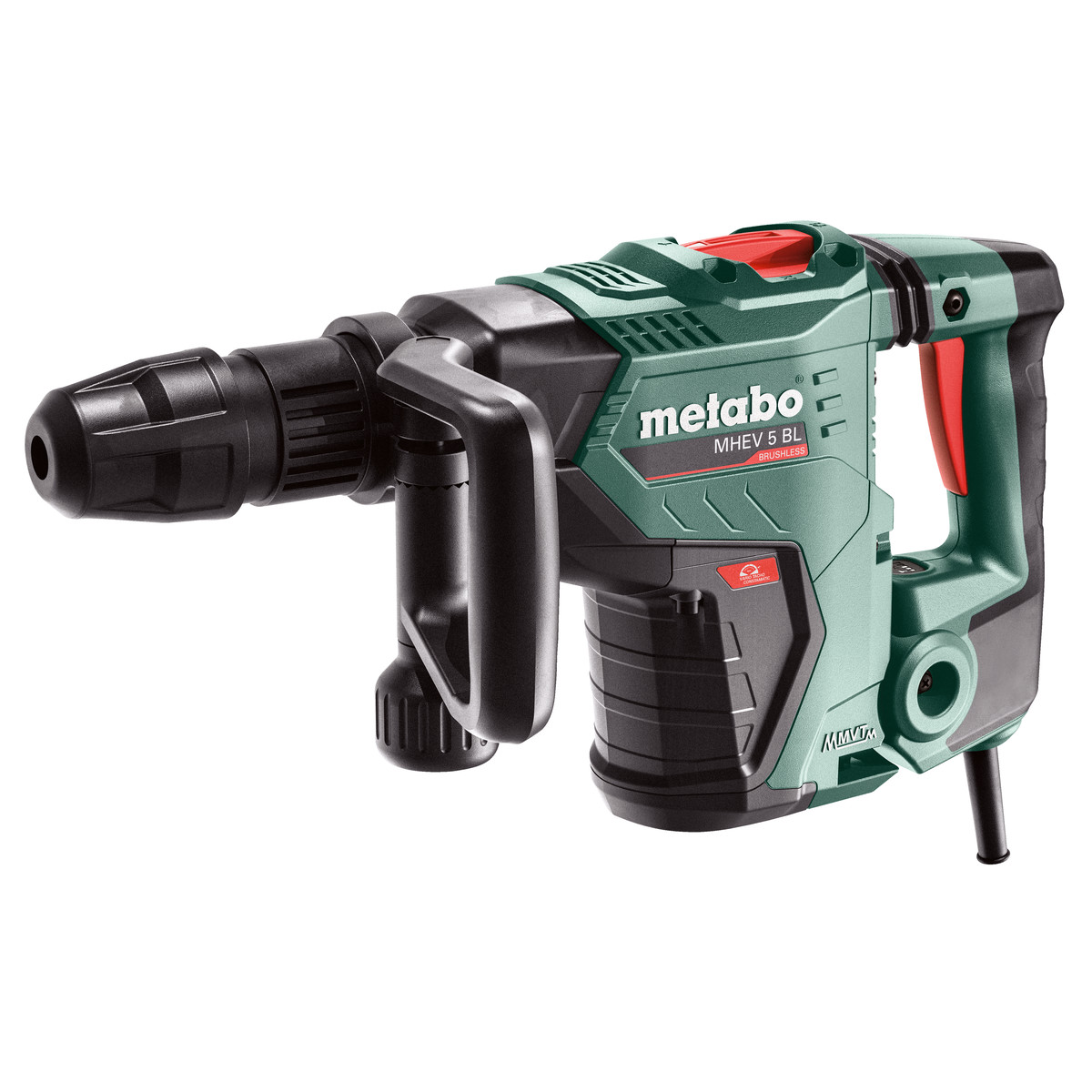 METABO MHEV 5 BL SDS-max vésőkalapács (műanyag hordtáskában) termék fő termékképe