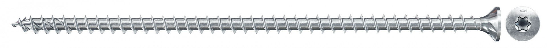Fischer FPF II CTF 8.0 x 200 BC 50 süllyesztett fejű, kékre horganyzott, végigmenetes szerkezetépítő csavar TX behajtással, 50 db/csomag termék fő termékképe