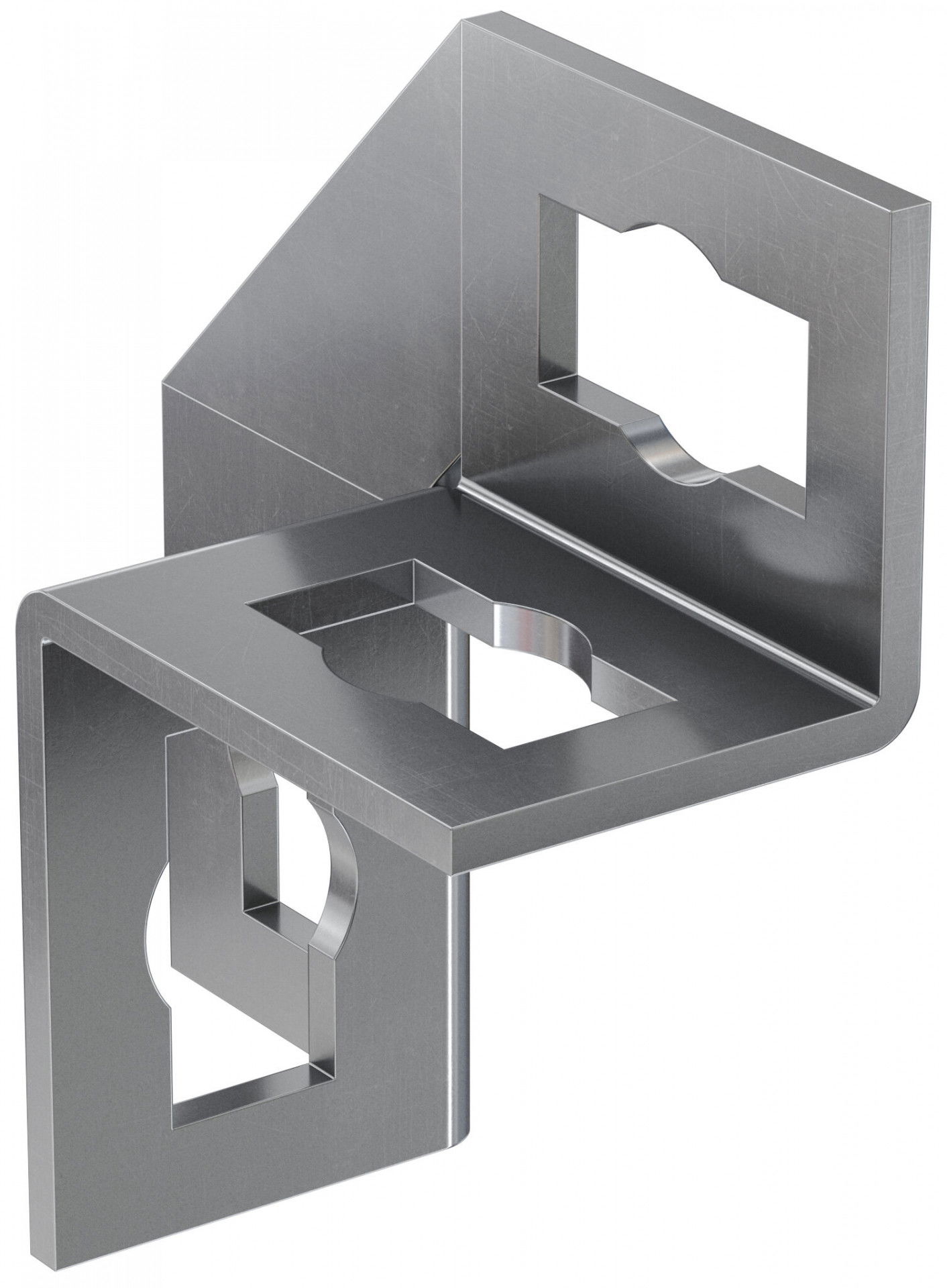 Fischer PUWS 2 x 2 korrózióálló acél univerzális szögtartóelem, 10 db/csomag termék fő termékképe