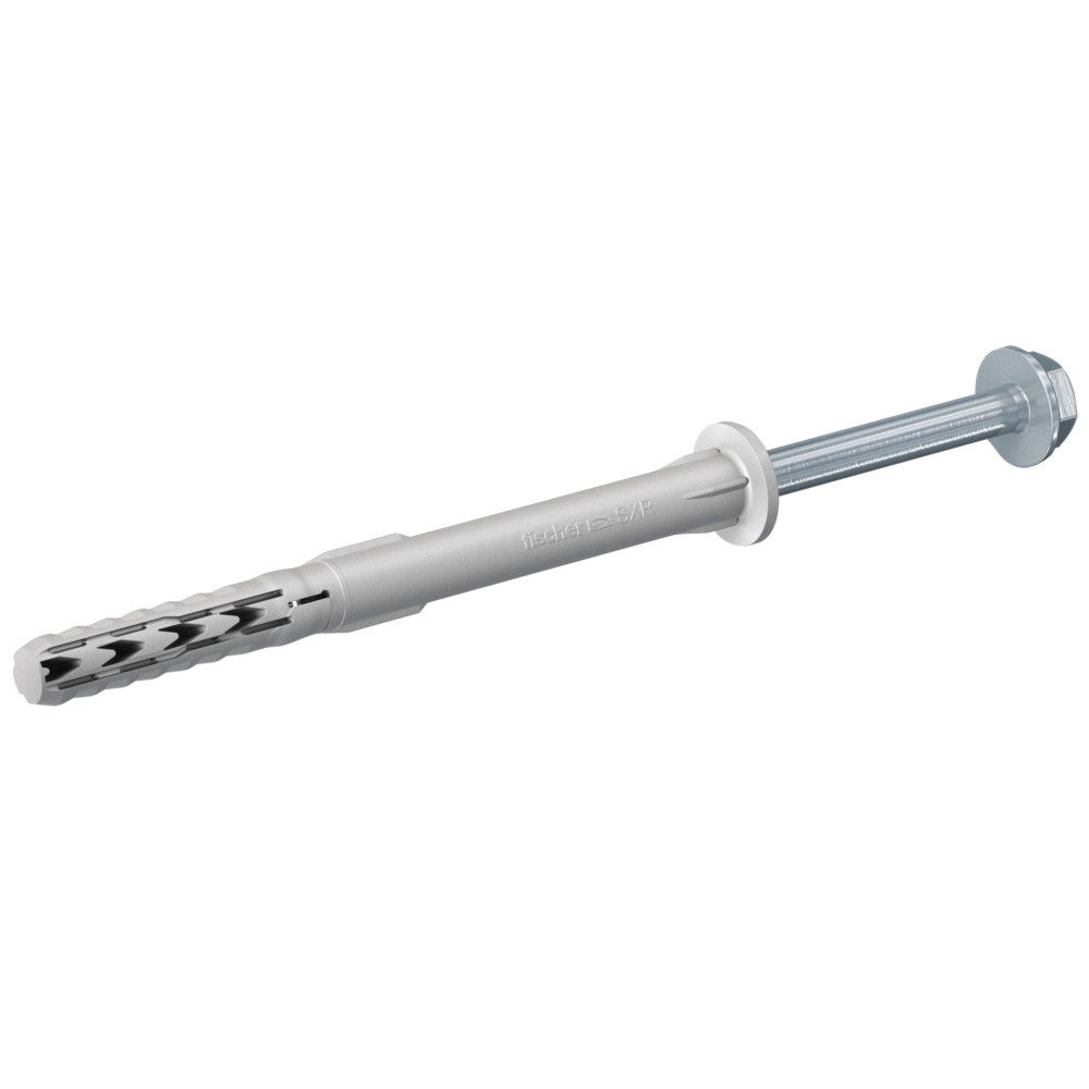 Fischer SXR 10 x 160 FUS gvz rögzítődübel hatlapfejű, peremes biztonsági csavarral, alátéttel kombinált, 50 db/csomag termék fő termékképe