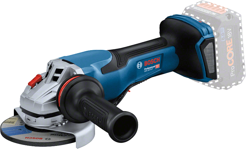 Bosch GWS 18V-15 P BITURBO akkus szénkefe nélküli sarokcsiszoló (akku és töltő nélkül) termék fő termékképe