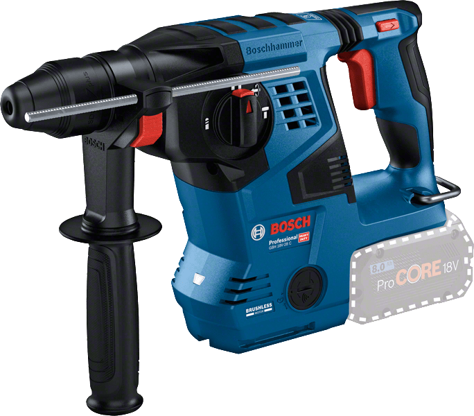 Bosch GBH 18V-28 C akkus SDS-plus fúró-vésőkalapács (akku és töltő nélkül) termék fő termékképe