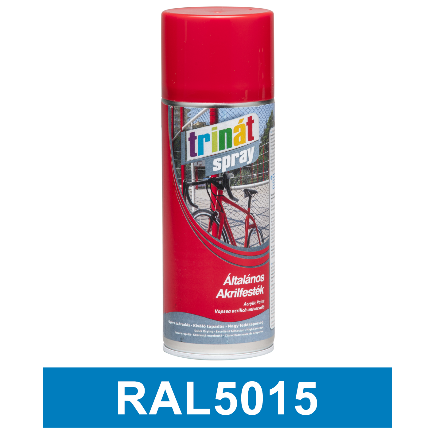 Trinát Általános akrilfesték spray, RAL5015, 400 ml termék fő termékképe