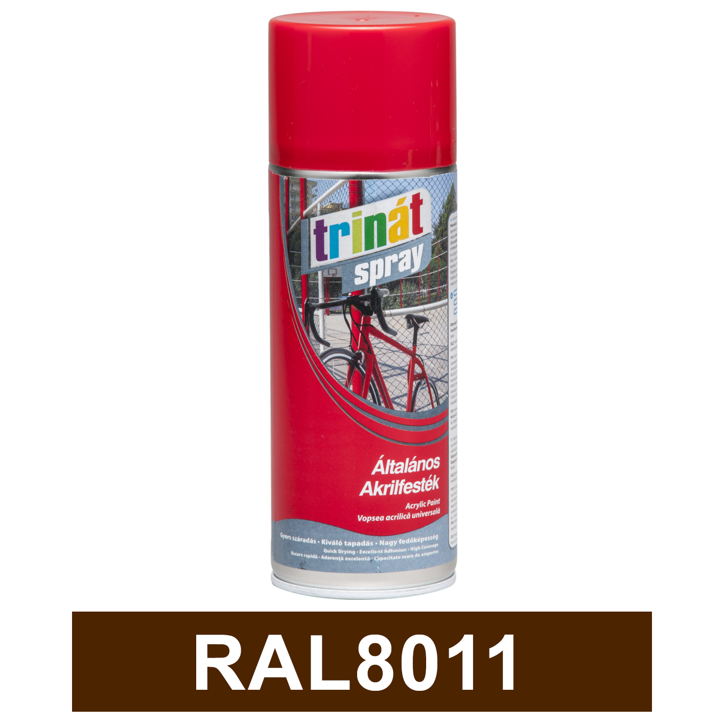 Trinát Általános akrilfesték spray, RAL8011, 400 ml termék fő termékképe