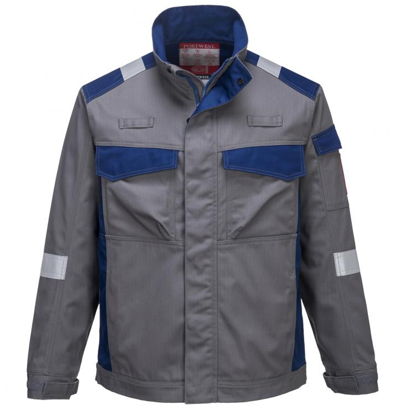 Portwest FR08 - Bizflame Ultra kéttónusú kabát, szürke termék fő termékképe