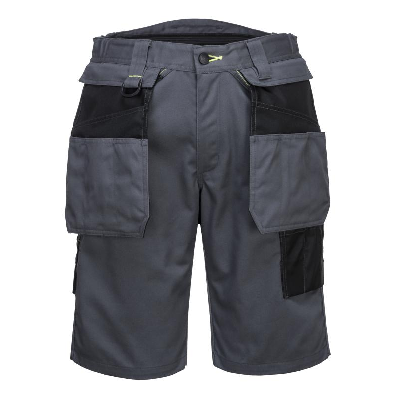 Portwest PW345 - PW3 Holster Work rövidnadrág, szürke/fekete termék fő termékképe